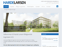 Tablet Screenshot of hardelarsen.dk